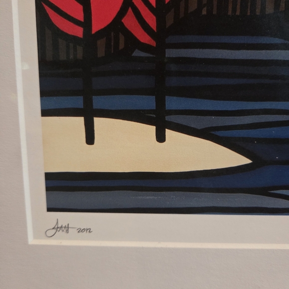 Set of 2 Yellow and Red James Weikwrt signed - Picture 6 of 9